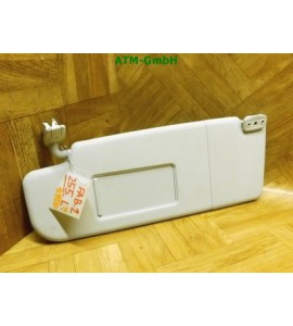 Sonnenblende links Skoda Fabia 2 II Fahrerseite 5J1857551F