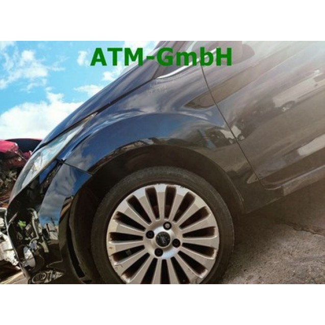 Kotflügel links Ford Fiesta 6 VI Farbcode D9 Schwarz Pantherschwarz Metallic