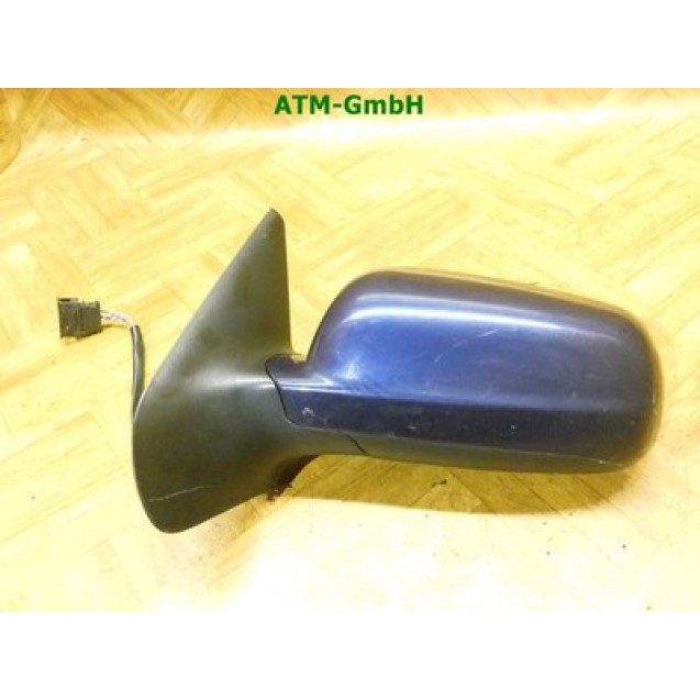 Seitenspiegel links elektrisch VW Golf 4 IV Farbcode LB5N Indigoblau Perleffekt