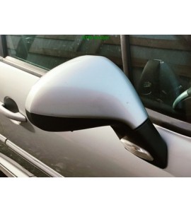 Seitenspiegel rechts Peugeot 207 Farbcode EZR Silber Aluminiumgrau Grau
