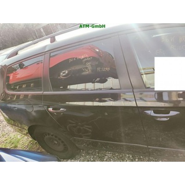 Tür hinten rechts VW Passat B6 3C5 Kombi Farbcode LC9X Schwarz Deep Black Pearl