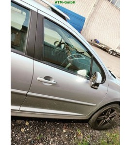 Tür vorne rechts Peugeot 207 SW Break Farbcode EZR Silber Aluminiumgrau Grau