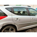 Tür hinten rechts Peugeot 207 SW Break Farbcode EZR Silber Aluminiumgrau Grau
