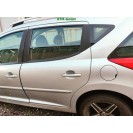 Tür hinten links Peugeot 207 SW Break Farbcode EZR Silber Aluminiumgrau Grau
