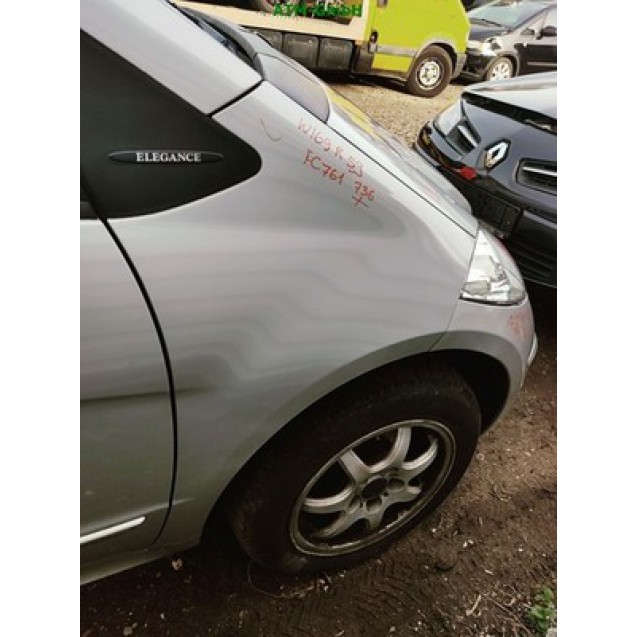 Kotflügel rechts Mercedes Benz A-Klasse W169 Farbcode 761 Polarsilber Metallic