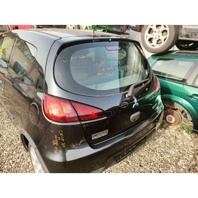 Heckklappe Mitsubishi Colt 6 VI 3 türig Farbcode 34D Farbe Schwarz