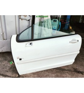 Tür links Peugeot 207 CC Farbcode EWPB Farbe Weiß Eis