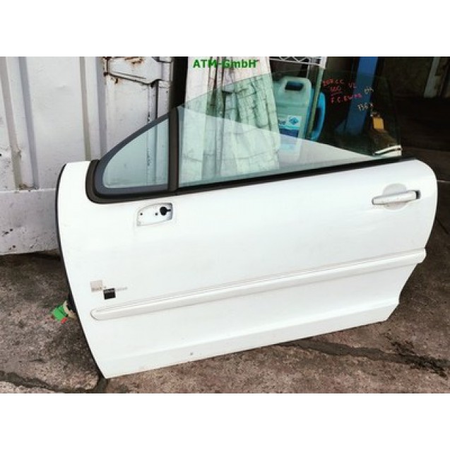 Tür links Peugeot 207 CC Farbcode EWPB Farbe Weiß Eis