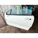 Tür links Peugeot 207 CC Farbcode EWPB Farbe Weiß Eis