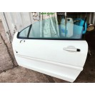 Tür links Peugeot 207 CC Farbcode EWPB Farbe Weiß Eis