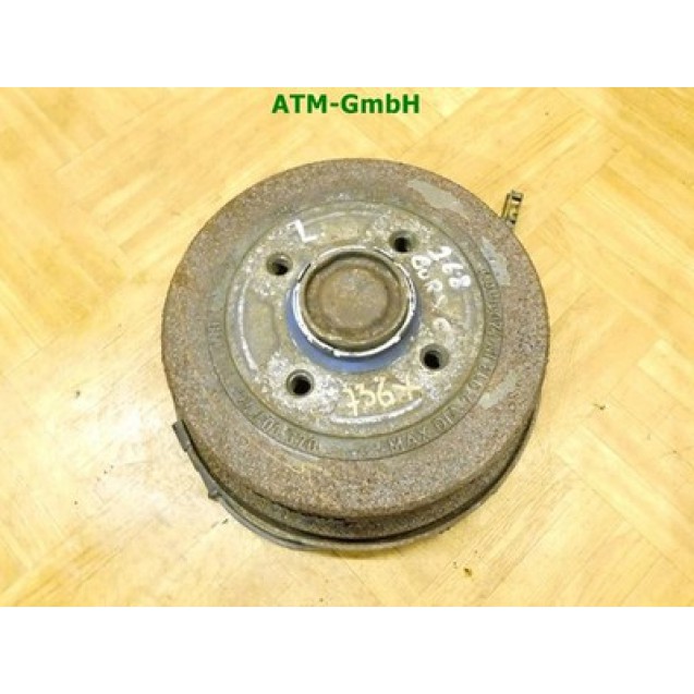 Bremstrommel hinten links Opel Corsa C Fahrerseite ABS 24401370 GM