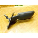 Seitenspiegel rechts mechanisch Opel Corsa C Farbcode 90U Schwarz