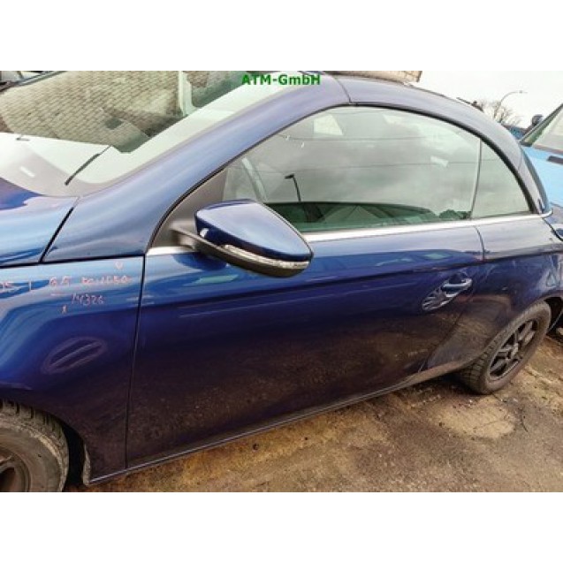 Tür links VW EOS Farbcode LD5Q Farbe Blau Shadow Blue Metallic