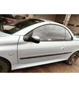 Tür links Peugeot 206CC Farbcode EYLC Grau Islandgrau Gris Iceland Metallic