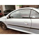 Tür links Peugeot 206CC Farbcode EYLC Grau Islandgrau Gris Iceland Metallic