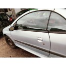 Tür links Peugeot 206CC Farbcode EYLC Grau Islandgrau Gris Iceland Metallic