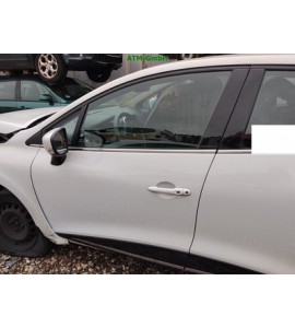 Tür vorne links Renault Clio 4 IV 5 türig Farbcode DV369 Blanc Glacier Weiß