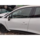 Tür vorne links Renault Clio 4 IV 5 türig Farbcode DV369 Blanc Glacier Weiß