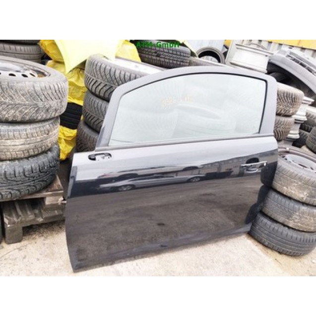 Tür vorne links Opel Corsa D 3 türig Farbcode GBG Saphirschwarz Mineraleffekt