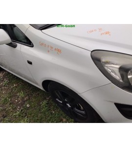 Kotflügel rechts Opel Corsa D Farbcode Z474 10U Casablanca Arctic Eis Weiss