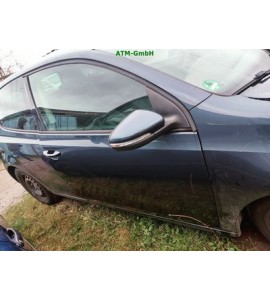 Tür rechts VW Golf 6 VI 3 türig Farbcode LC5F Farbe Bluegraphit Pearl