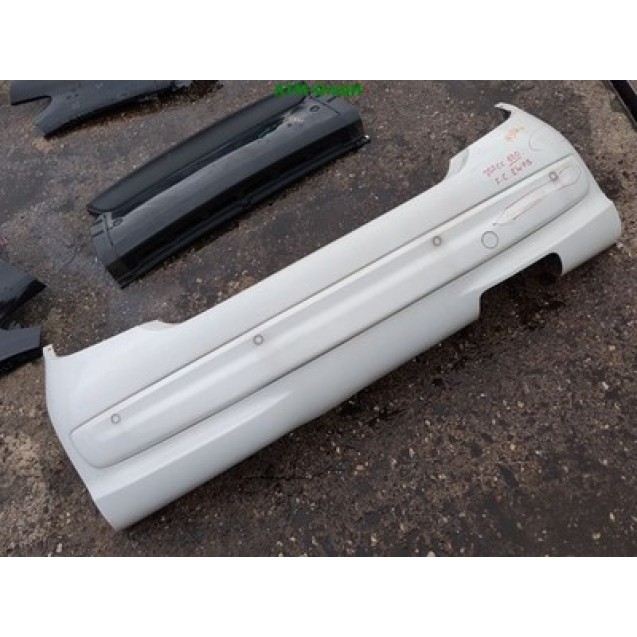 Stoßstange hinten Peugeot 207 CC Farbcode EWPB Farbe Weiß Eis