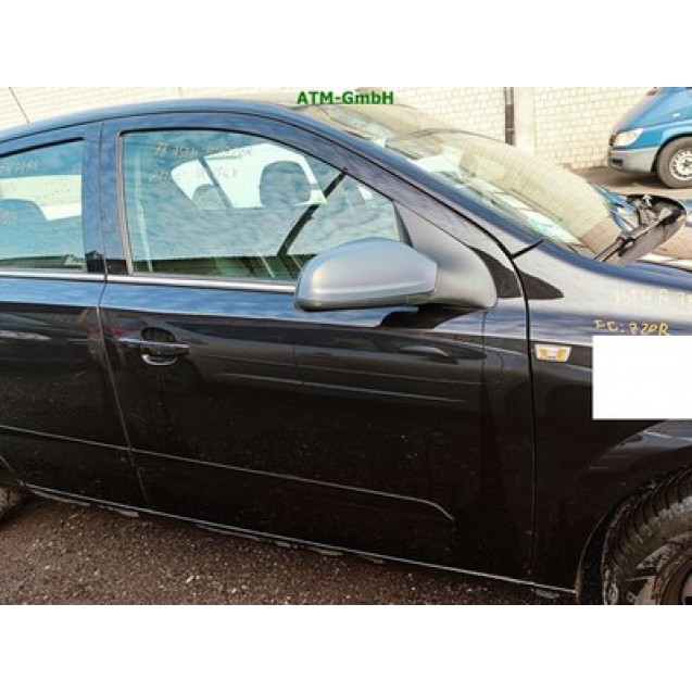 Tür vorne rechts Opel Astra H 5 türig A04 Farbcode Z20R Saphirschwarz Perl Mi2