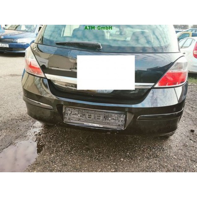 Stoßstange hinten Opel Astra H A04 5 türig Farbcode Z20R Saphirschwarz Perl Mi2