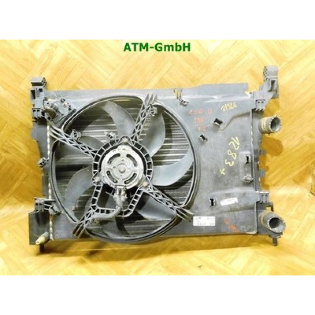 Wasserkühler Kühlerlüfter Lüfter Opel Corsa D Behr 55701002 GM 55701410