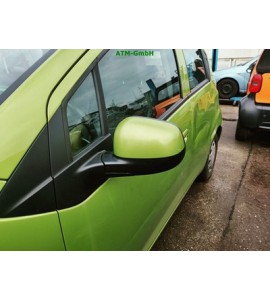 Außenspiegel Seitenspiegel links Chevrolet Spark Fahrerseite Grün elektrisch