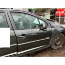 Tür vorne rechts Peugeot 207 5 türig Farbcode KTP Grau Shark Metallic