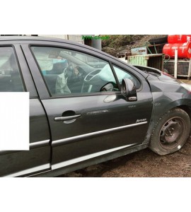 Tür vorne rechts Peugeot 207 5 türig Farbcode KTP Grau Shark Metallic