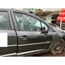 Tür vorne rechts Peugeot 207 5 türig Farbcode KTP Grau Shark Metallic