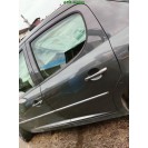 Tür hinten links Peugeot 207 Farbcode KTP Grau Shark Metallic