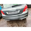 Stoßstange hinten Peugeot 207 5 türig Farbcode KTP Grau Shark Metallic