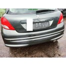 Stoßstange hinten Peugeot 207 5 türig Farbcode KTP Grau Shark Metallic