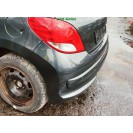 Stoßstange hinten Peugeot 207 5 türig Farbcode KTP Grau Shark Metallic