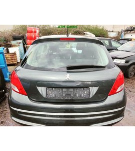 Heckklappe Peugeot 207 5 türig Farbcode KTP Grau Shark Metallic