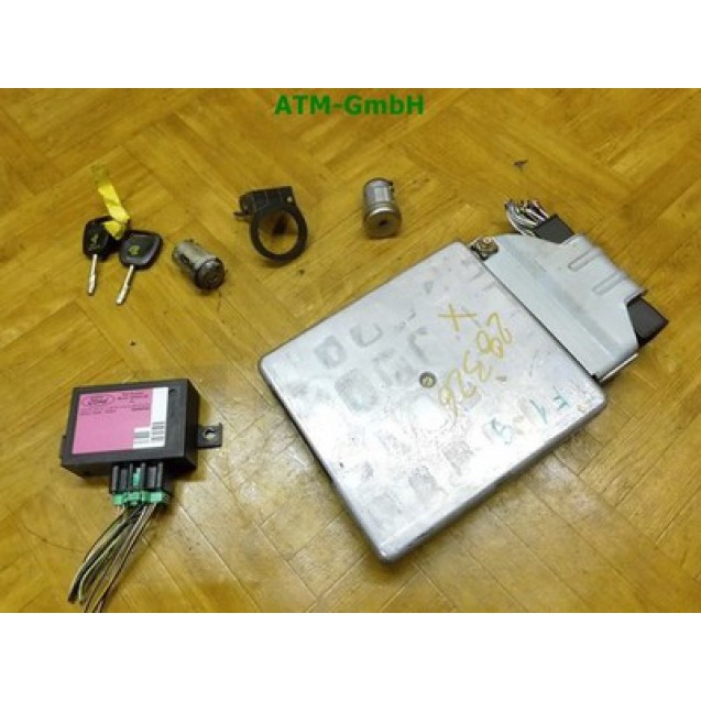 Motorsteuergerät Zündschloss Schlüssel x 2 Stück ZV Ford Focus 1 1S4FBD