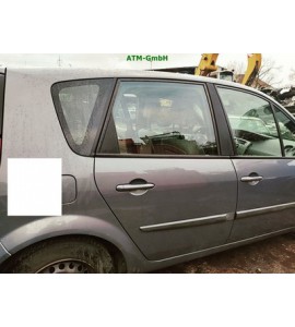 Tür hinten rechts Renault Scenic 2 II Farbcode TE266 Grau Gris Acier Metallic