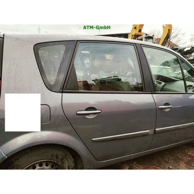 Tür hinten rechts Renault Scenic 2 II Farbcode TE266 Grau Gris Acier Metallic