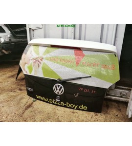 Heckklappe VW UP Farbe Farbcode LB9A Farbe Candyweiss Weiss