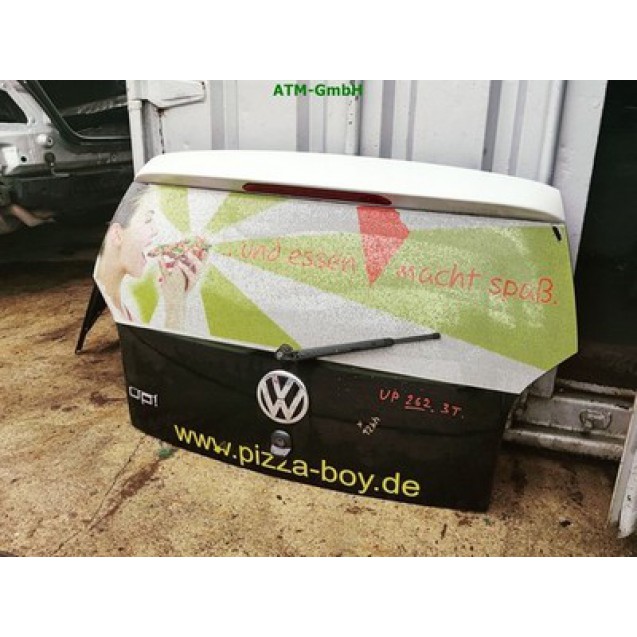 Heckklappe VW UP Farbe Farbcode LB9A Farbe Candyweiss Weiss