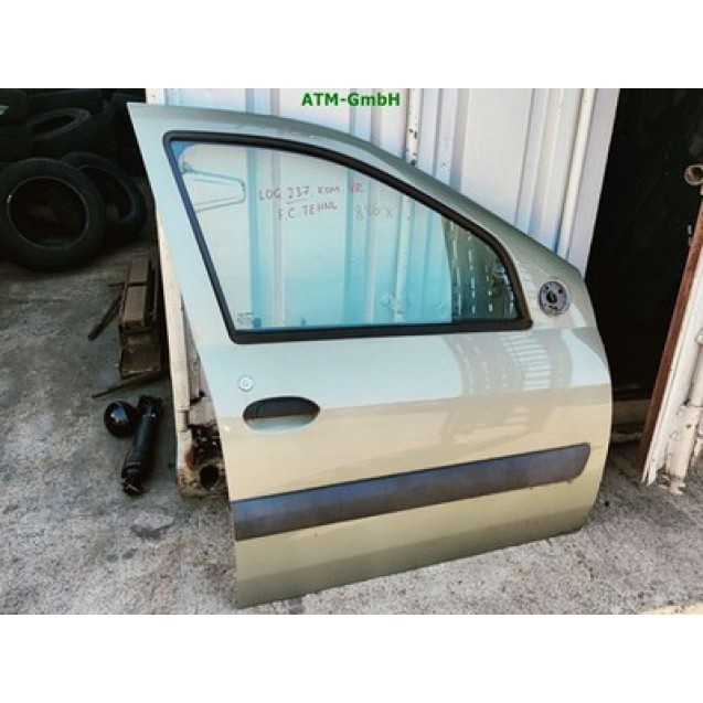 Tür vorne rechts Dacia Logan Farbcode TEHNL Farbe Braun Beige