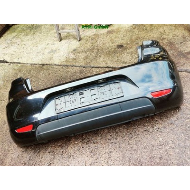 Stoßstange hinten Seat Ibiza 3 3 türig Farbcode LC9Z Schwarz Black Magic Pearl