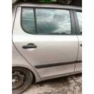 Tür hinten rechts Skoda Fabia 2 II Farbcode LF8H Cappuccino Beige Metallic