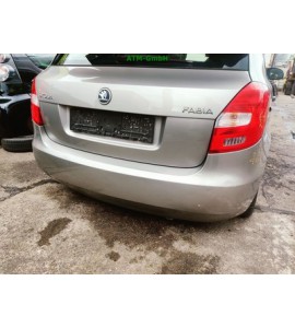 Stoßstange hinten Skoda Fabia 2 II Farbcode LF8H Cappuccino Beige Metallic