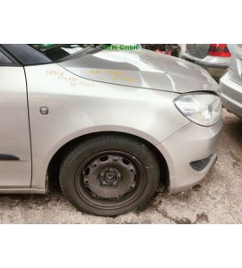 Kotflügel rechts Skoda Fabia 2 II Farbcode LF8H Cappuccino Beige Metallic