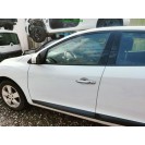 Tür vorne links Renault Megane 3 III 5 türig Farbcode DV369 Blanc Glacier Weiss