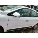 Tür vorne links Renault Megane 3 III 5 türig Farbcode DV369 Blanc Glacier Weiss